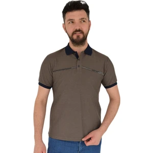 Erkek Polo Yaka Tişört Waffle 2369 BGL-ST02792