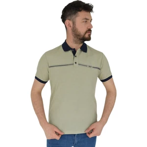 Erkek Polo Yaka Tişört Waffle 2369 BGL-ST02792