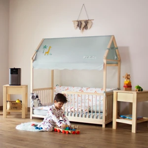 KS8000 Uyku Seti - Sweet Dreams Giraffe Mavi - Tente