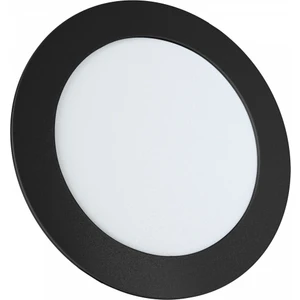 Sıva Altı Yuvarlak Siyah Slim LED Panel Armatür 18W Trafolu Beyaz Işık