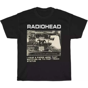 Radiohead Dna Breeding Siyah Unisex T-Shirt