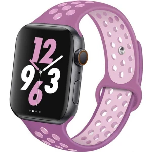 Psgt Apple Watch 2 3 4 5 6 Se Nike 42MM 44MM 45 mm 49MM Uyumlu Kordon Kayış Bileklik Delikli Spor Band