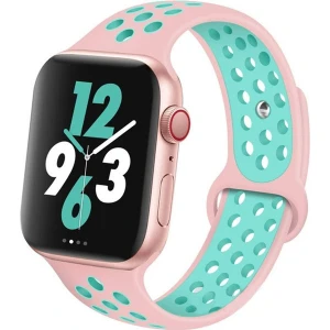 Psgt Apple Watch 2 3 4 5 6 Se Nike 42MM 44MM 45 mm 49MM Uyumlu Kordon Kayış Bileklik Delikli Spor Band