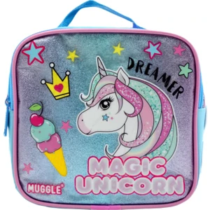 Termoslu Unicorn Pembe Beslenme Çantası (MU-7860)