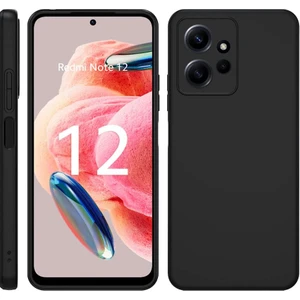 Xiaomi Redmi Note 12 4g 3D Kamera Korumalı Fit Kalıp Soft Silikon Şık Liquid Case Kılıf