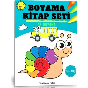 Boyama Kitap Seti (3-7 Yaş)