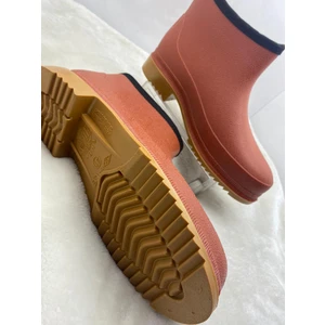 Çiğdem Kundura Ulaş Turuncu Krep Bahçe Kısa Lastik Çizme - Turuncu - 43 - ST02264-TURUNCU-43