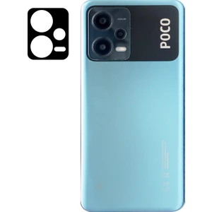 Heptek İletişim Xiaomi Poco X5 Kamera Lens Koruyucu Tam Kaplayan Siyah Çerçeveli Korunaklı (3d K.c)