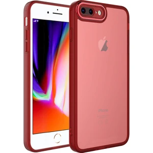 Apple iPhone 8 Plus Kamera Koruma Mat ve Softlı Transparan Silikon Koruma Mat ve Soft Voyopost