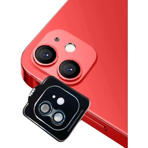 Kzy Apple iPhone 12 Safir Temperli Cam Kamera Lens Koruyucu - Mavi