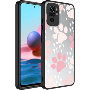 Xiaomi Redmi Note 10 Kılıf Aynalı Desenli Parlak Mirror Kapak