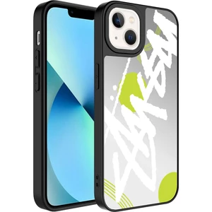 Apple iPhone 13 Kılıf Aynalı Desenli Parlak Mirror Kapak