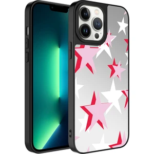Apple iPhone 13 Pro Max Kılıf Aynalı Desenli Parlak Mirror Kapak