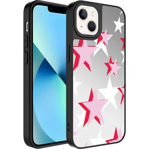 Apple iPhone 13 Kılıf Aynalı Desenli Parlak Mirror Kapak