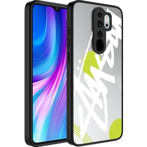 Kny Xiaomi Redmi Note 8 Pro Kılıf Aynalı Desenli Parlak Mirror Kapak