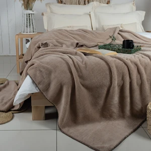 Meyn Collection 185 x 220 Extra Yumuşak Dokulu Bej Wellsoft Battaniye
