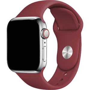 Apple Watch Uyumlu 3 4 5 6 7 8 Se 38MM 40MM 41MM Silikon Kordon Kayış Soft Yapı Yumuşak Klasik Voyoklas