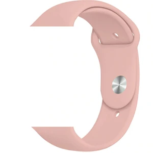 Apple Watch Uyumlu 3 4 5 6 7 8 Se 38MM 40MM 41MM Silikon Kordon Kayış Soft Yapı Yumuşak Klasik Voyoklas