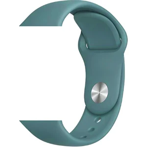 Apple Watch Uyumlu 3 4 5 6 7 8 Se 38MM 40MM 41MM Silikon Kordon Kayış Soft Yapı Yumuşak Klasik Voyoklas