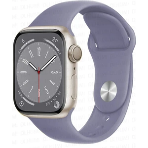 Apple Watch Uyumlu 3 4 5 6 7 8 Se 38MM 40MM 41MM Silikon Kordon Kayış Soft Yapı Yumuşak Klasik Voyoklas