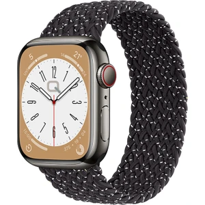 Solo Loop Örgü Kordon, Apple Watch Series SE/10/9/8/7/6/5/4/3/Ultra Uyumlu 49mm-46mm-45mm-44mm-42mm, Small, Gece Yıldızları