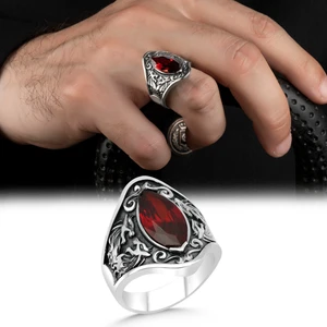 Argento Silver 925 Ayar Gümüş Erkek Yüzük