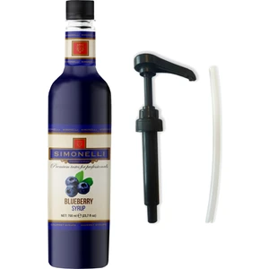 Kahve Şurubu Yaban Mersini Aromalı 70 cl + Pompa