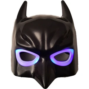 Kuzey Oyuncak LED Işıklı Maske Işıklı Batman Maskesi LED Light Batman Mask Işıklı Cadılar Bayramı Maskesi