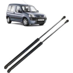 Peugeot Partner Frenleme Özelliğine Sahip Bagaj Amortisörü Sağ Sol Takım 2000 - 2008 - BSF-A0134
