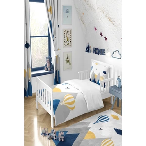 Talia Home Mavi Kuş Vadisi Desenli Nevresim Takımı TLAN-300