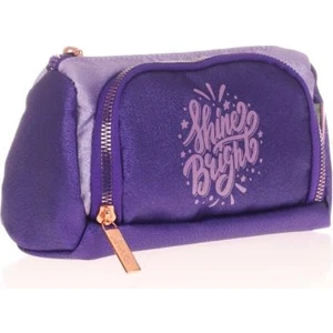 Sparkle Plump Kalem Çantası (Duble Lila)