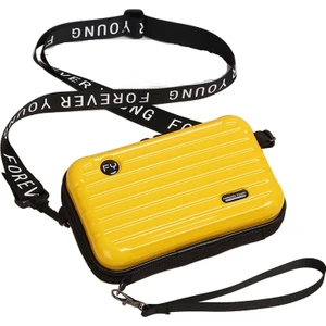 Mini Bavul, Küçük Çanta, Kozmetik Çantası, Cep Telefonu Çantası, Kadın Messenger Omuz, Kişilik Kare Seyahat Messenger Omuz Çantası (Yurt Dışından)