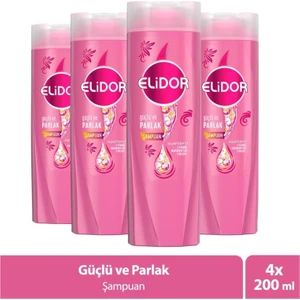 Superblend Saç Bakım Şampuanı Güçlü Ve Parlak E Vitamini Makademya Yağı  200 Ml X4