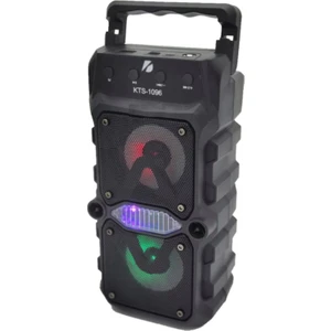KTS-1096 Büyük Boy Çift Çıkışlı Ses Bombası Bluetooth Hoparlör