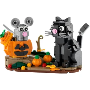40570 Iconic Halloween Cadılar Bayramı Kedi ve Fare (328 Parça)