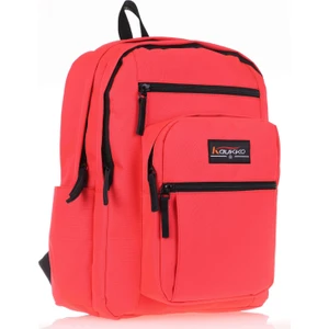 Full Pocket Okul ve Günlük Sırt Çantası - Mercan