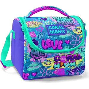 Coral High Kız Çocuk Lavanta Grafiti Okul Beslenme Çantası - Thermo Yalıtımlı
