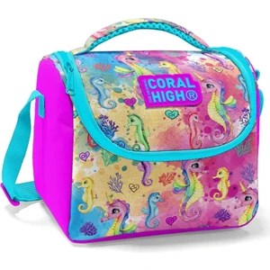 Coral High Kız Çocuk Pembe Denizatı Okul Beslenme Çantası - Thermo Yalıtımlı