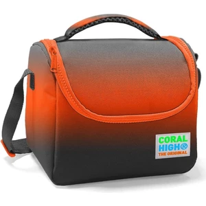Coral High Siyah Turuncu Erkek Çocuk Ilkokul Beslenme Çantası - Isı Yalıtımlı