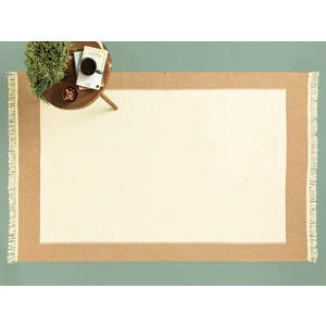 English Home Lara Purl Dokuma Kilim 60 x 100 cm Krem - Bej