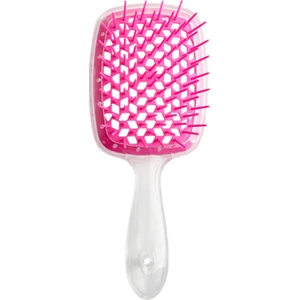 Italian Versiyon Superbrush  Tarak Geniş Diş Tarak Islak Kuru Kullanım Fırça Tarak