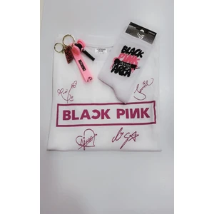 GC GÖKHAN CLUB Blackpink T-Shirt Çorap Anahtarlık Kombin