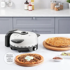 Gastro 10 in 1 Pizza Lahmacun ve Tandır Ekmeği Makinesi Biodiamond Soft Cream