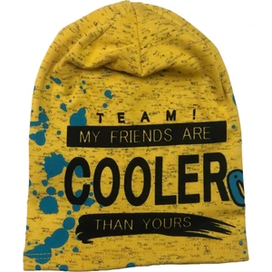 Penye Cooler Baskılı  Bebek Bere