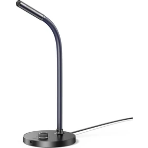 Masaüstü Standlı USB Girişli Pc Bilgisayar Mikrofonu Siyah