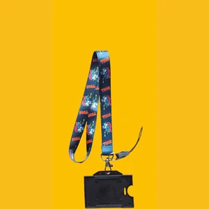 Dodo Bone Thor Yaka Kartı, Boyun  Askı Ipi, Kart Askı Ipi, Telefon Askı Aparatı, Siyah  Yatay Kartlık