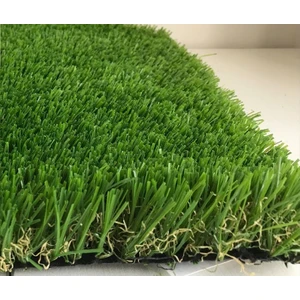 Suni Çim Halı Serisi Yüksek Dokulu Kalın Çim Yeşil 20 mm En 150 cm