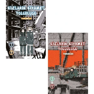 Kızların Kıyamet Yolculuğu 1&2 - 3&4. Ciltler 2'li Manga Seti - Tsukumizu