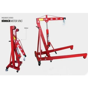 1 Ton 3 Ayaklı Katlanır Hidrolik Vinç Caraskal