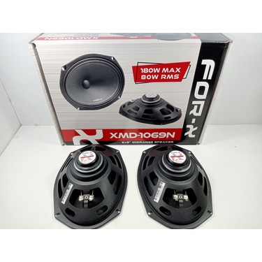 ファイチング10kg x2枚セット For-x Oval Midrange – For-X XMD-1069N 180W 80RMS Neo Kayık Fiyatı